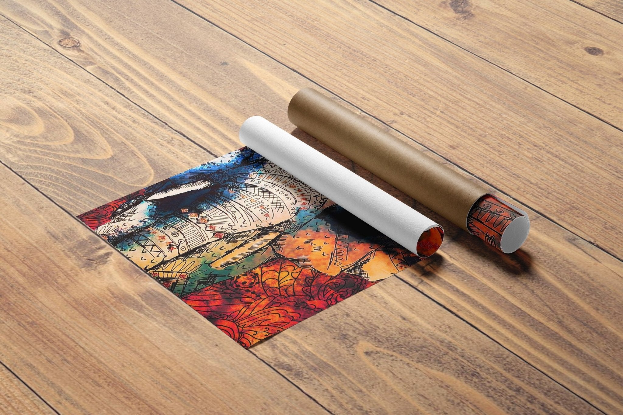 Boho Simple Classical Elegant Canvas Art - Canvasworkshop