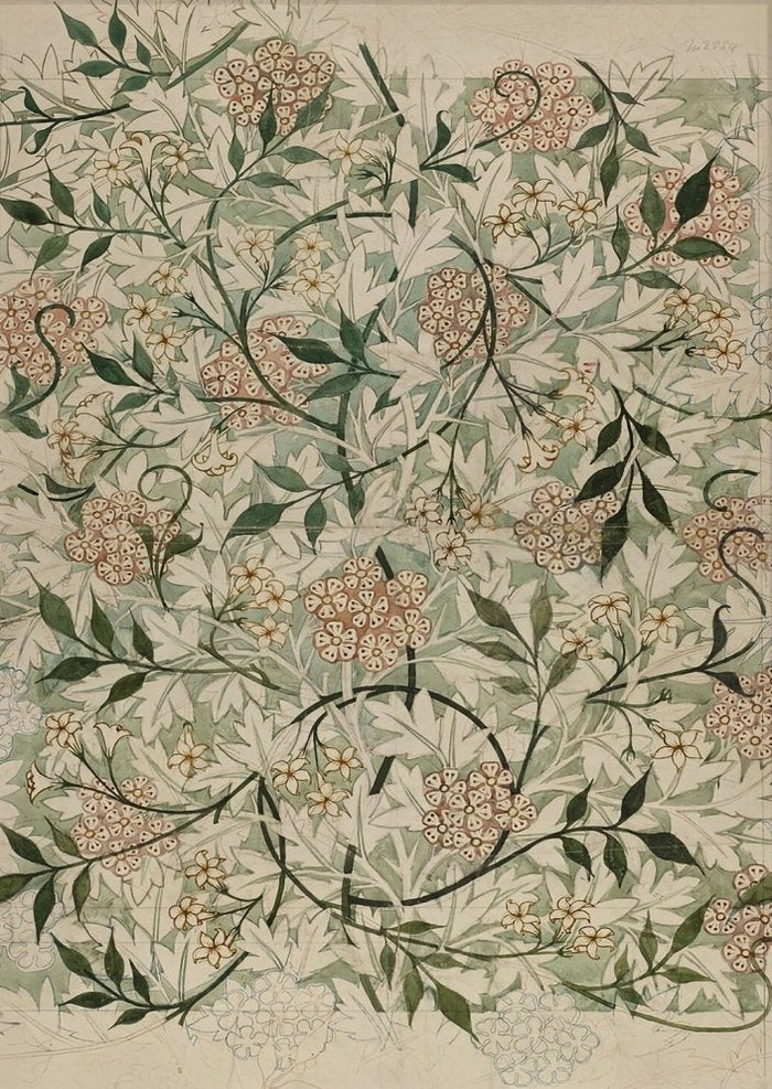 William Morris Jasmine 1872 Canvas Wall Art