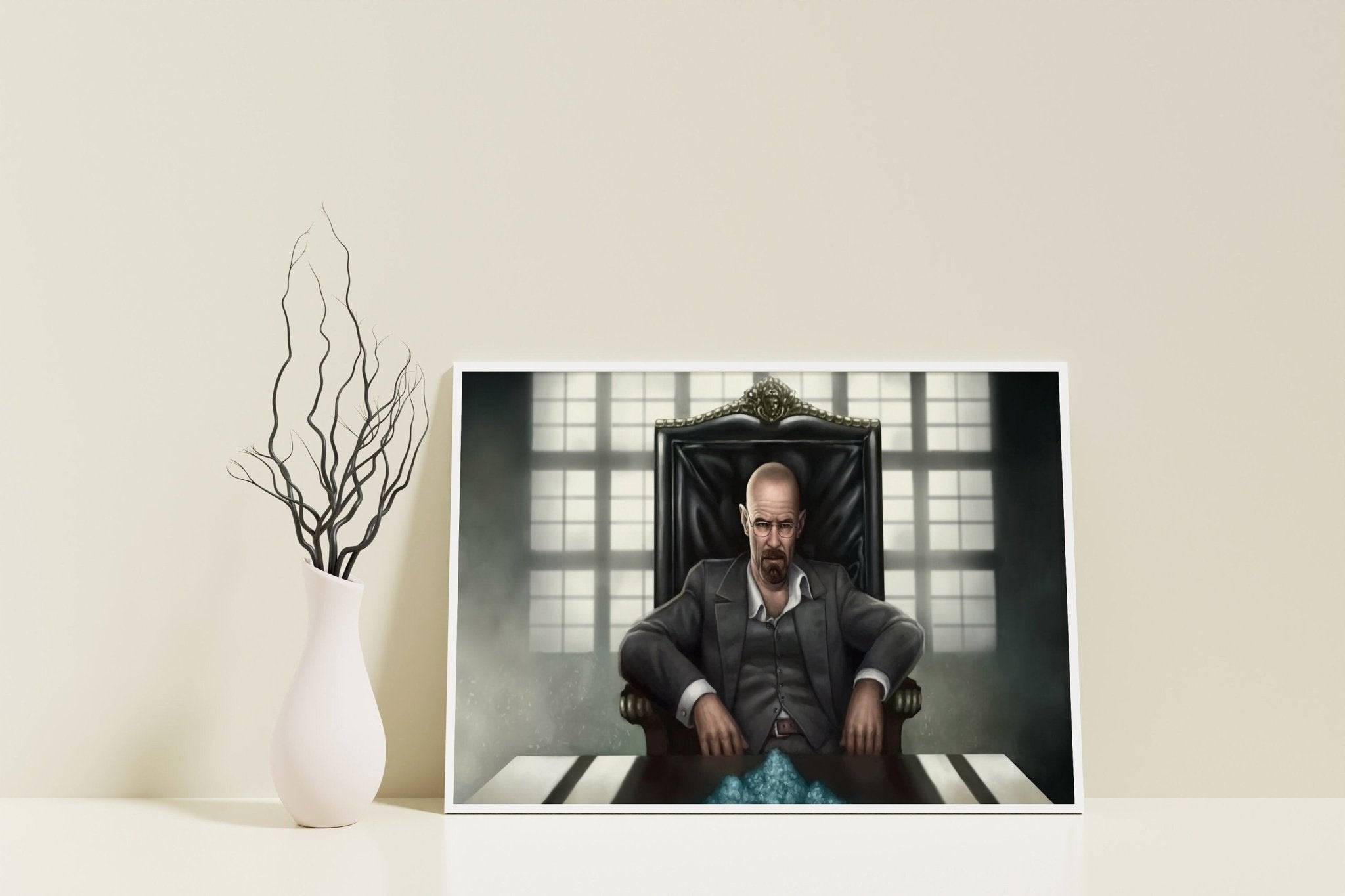 Breaking Bad Walter White Canvas Poster - Canvasworkshop