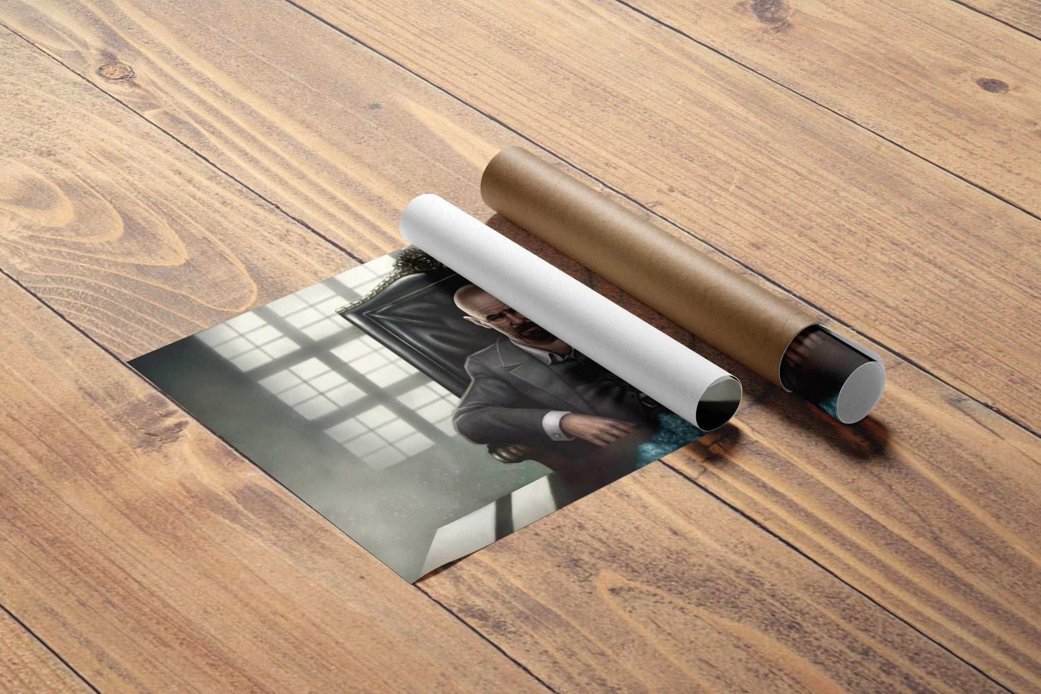 Breaking Bad Walter White Canvas Poster - Canvasworkshop