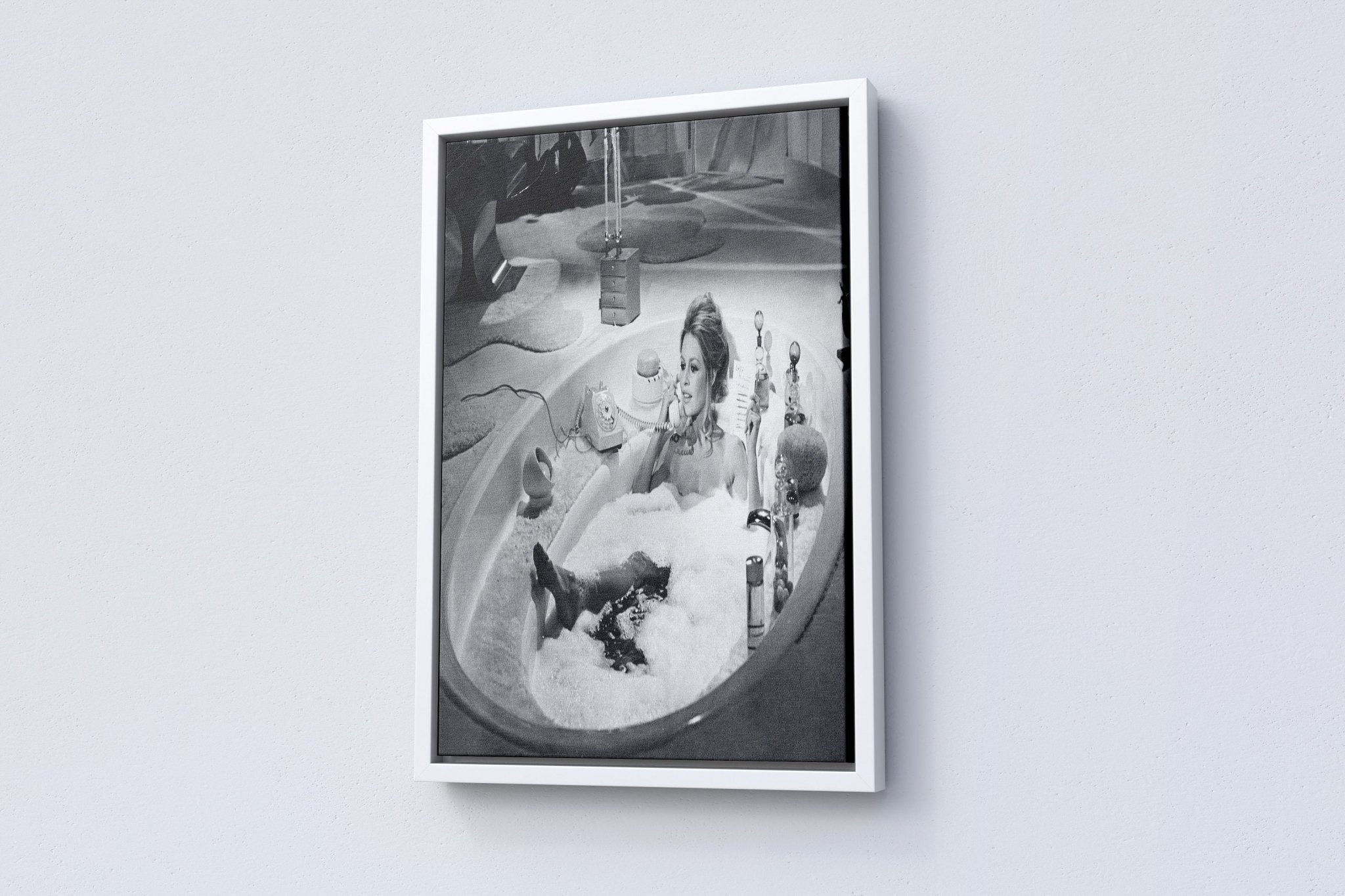 Brigitte Bardot Canvas Poster - Canvasworkshop