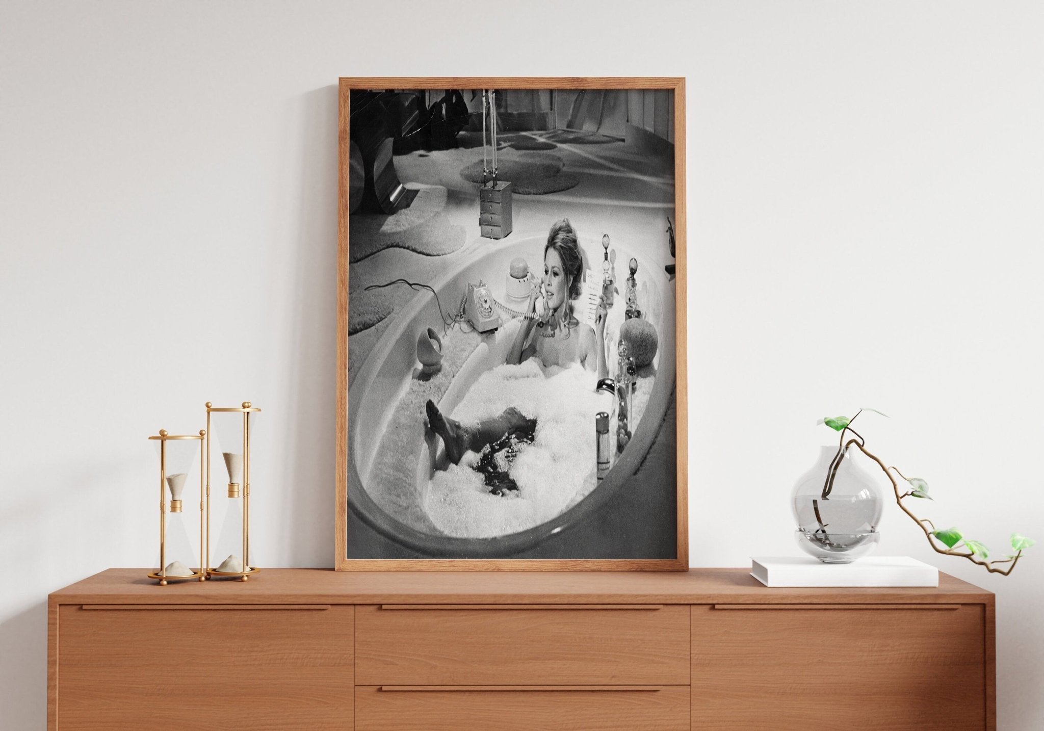 Brigitte Bardot Canvas Poster - Canvasworkshop