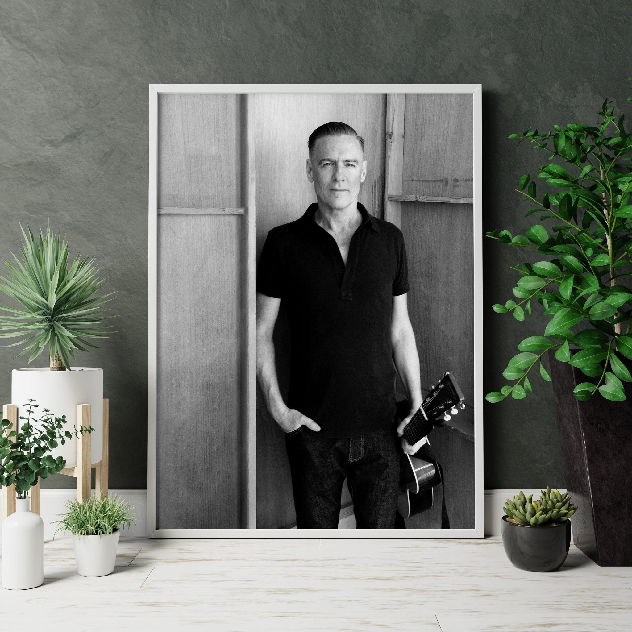 Bryan Adams Canvas Poster - Canvasworkshop