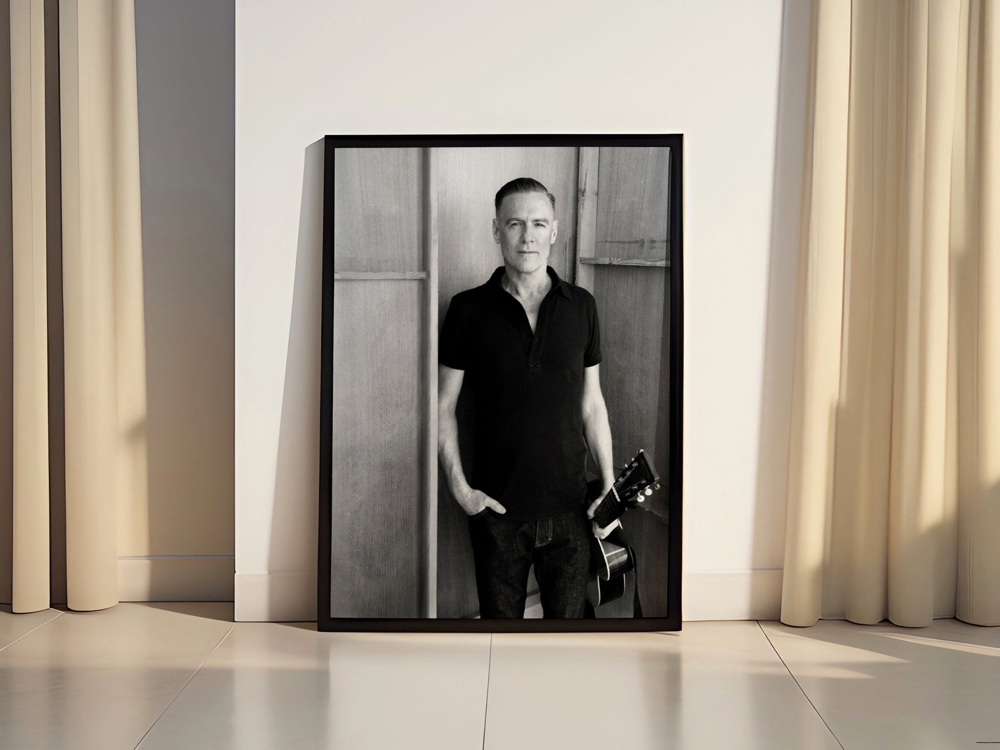Bryan Adams Canvas Poster - Canvasworkshop