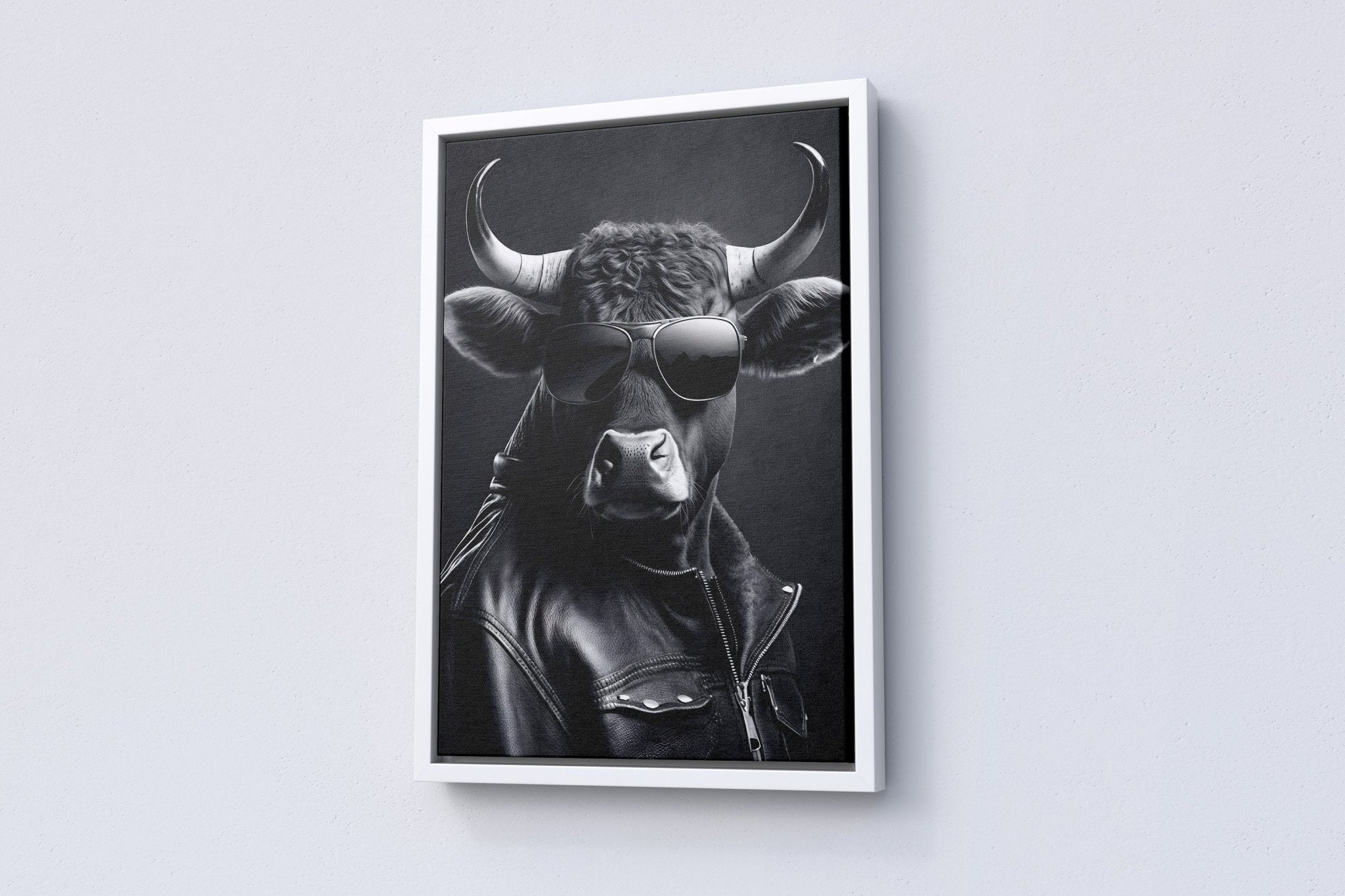 Bull Canvas Wall Art - Canvasworkshop