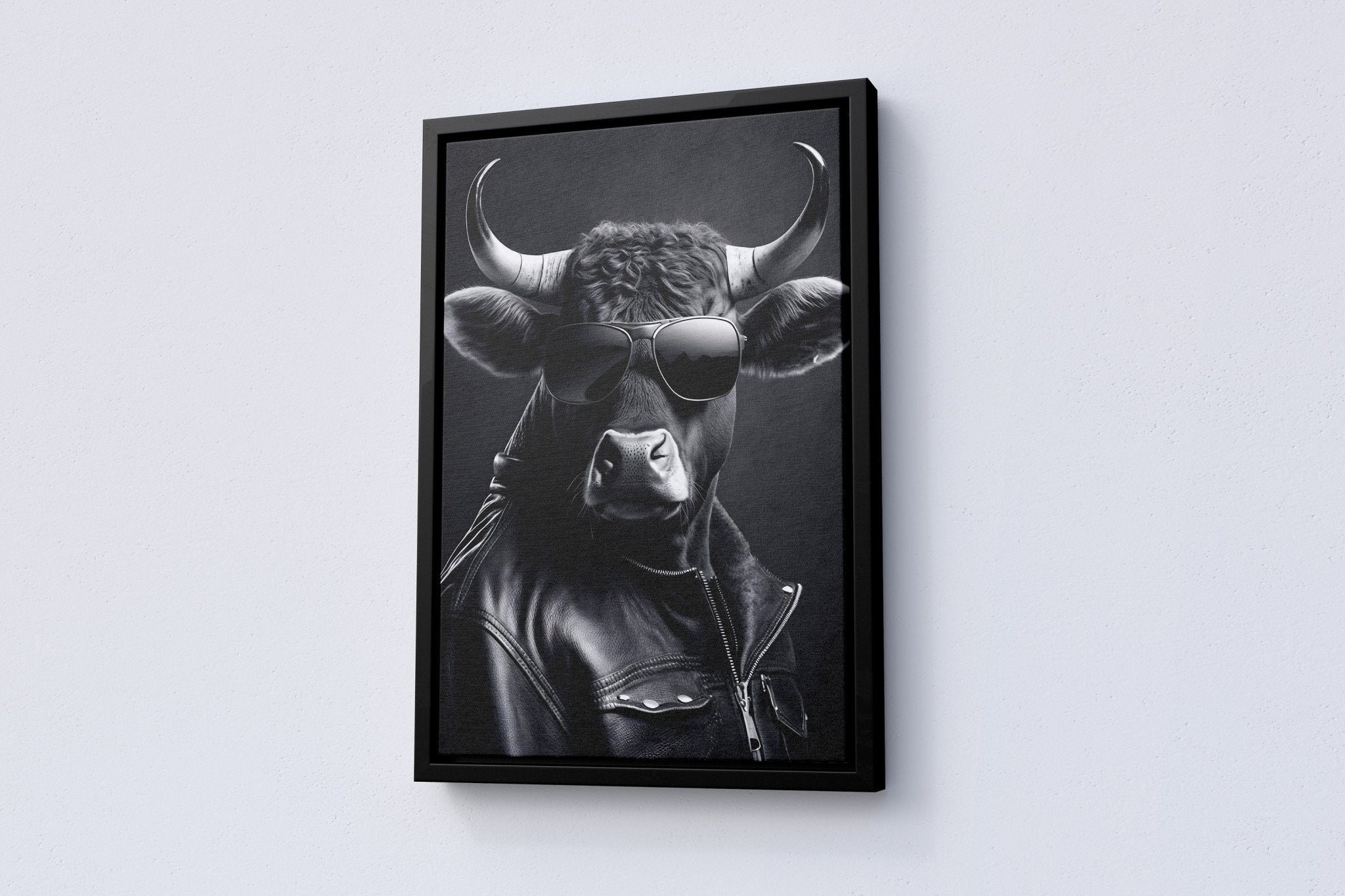 Bull Canvas Wall Art - Canvasworkshop
