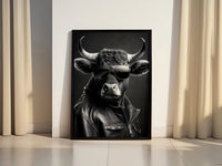 Bull Canvas Wall Art - Canvasworkshop