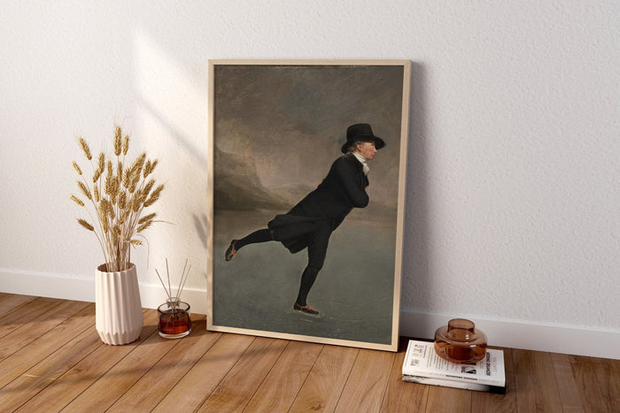 The Skating Minister Canvas Poster
