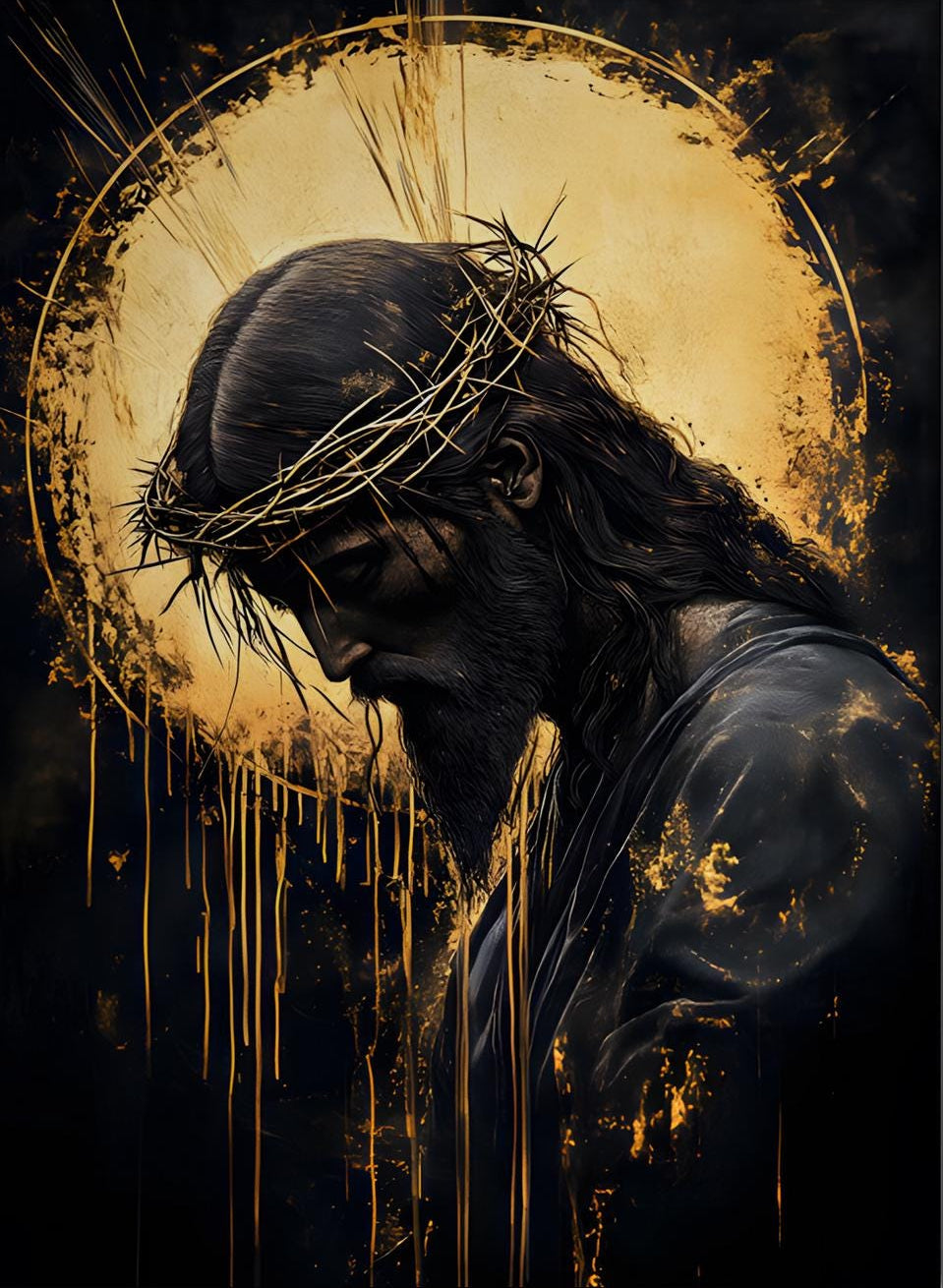 Jesus Christmas Gift Canvas Print