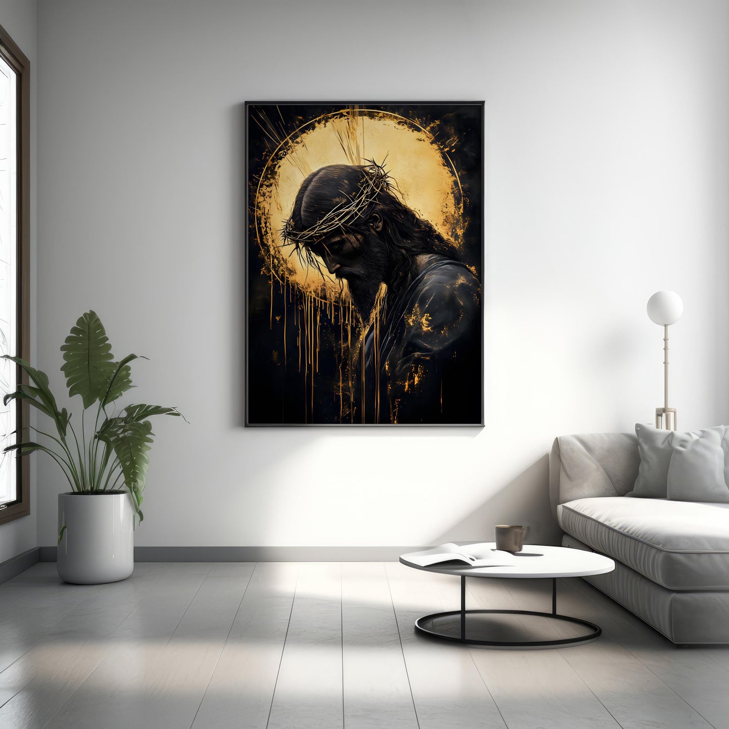 Jesus Leinwand-Wandkunst, Jesus Weihnachtsgeschenk, Jesus Wandkunst, Jesus Drucke, Jesus Poster, Weihnachtliche Wandkunst, Jesus Christus Drucke