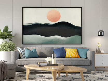 Georgia O'Keeffe Canvas Wall Art, Georgia O'Keeffe Sunset, Long Island Canvas Print, Sunset Canvas Art, Canvas Print Art, Famous Wall Art