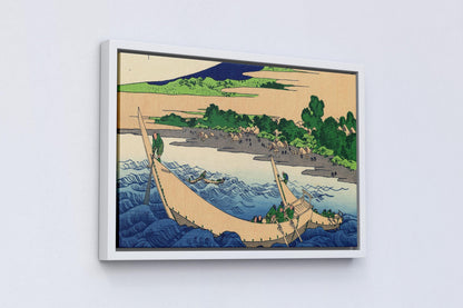Hokusai Ukiyo-e Leinwand-Dekor Meisterwerke: Ozeanszenen & Provinziallandschaften