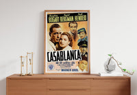 Casablanca Movie Canvas Poster - Canvasworkshop