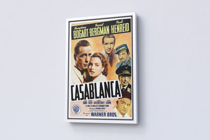 Casablanca Movie Canvas Poster - Canvasworkshop