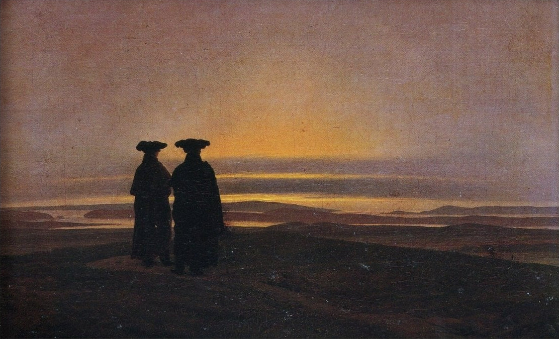 Caspar David Friedrich Evening Landscape