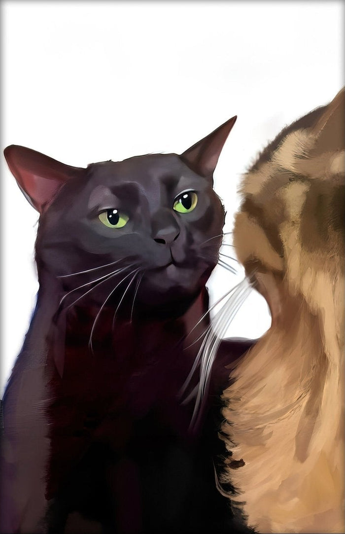 Funny Cat Butt Wall Art