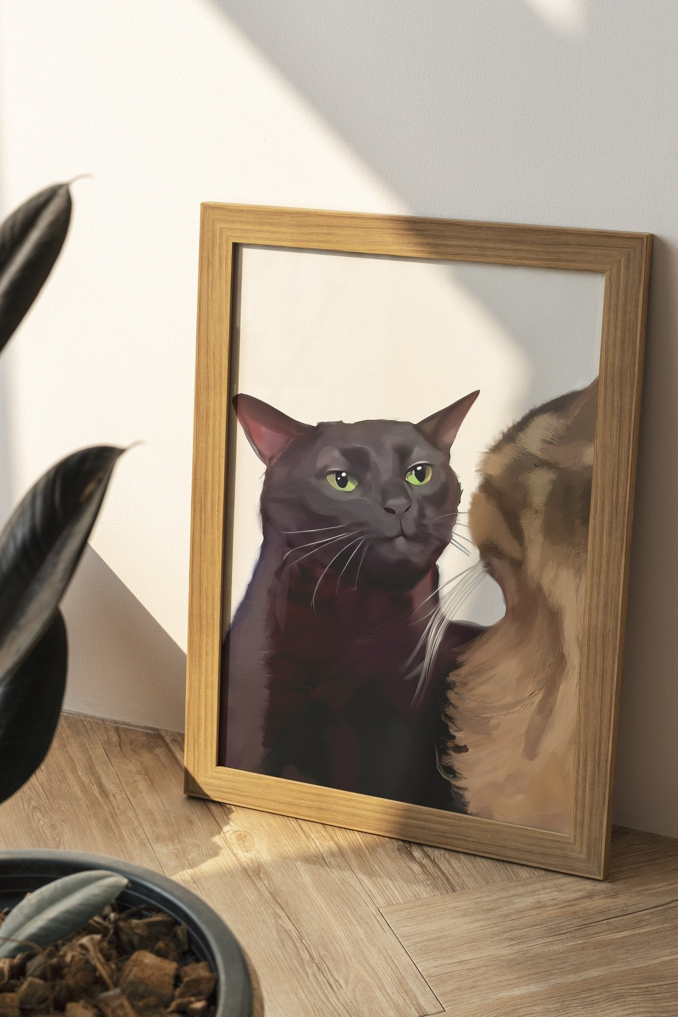 Cat Canvas Wall Art - Canvasworkshop