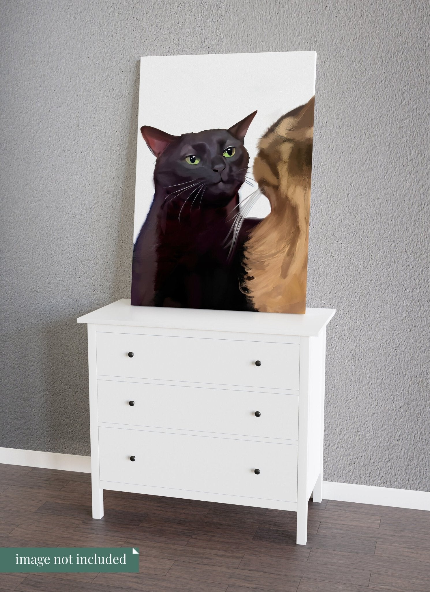 Cat Canvas Wall Art - Canvasworkshop