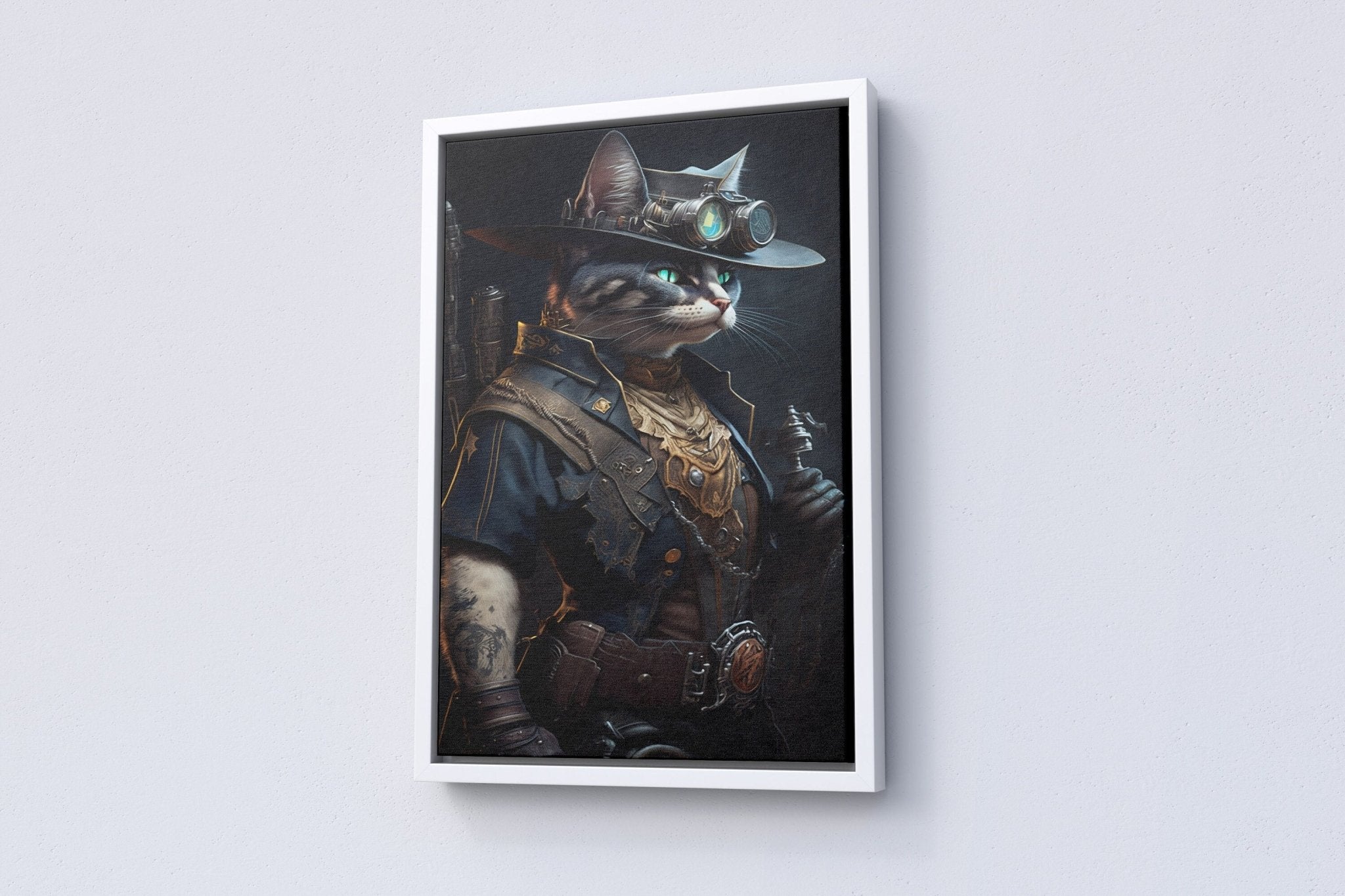 Cat Serial Canvas Poster - Canvasworkshop