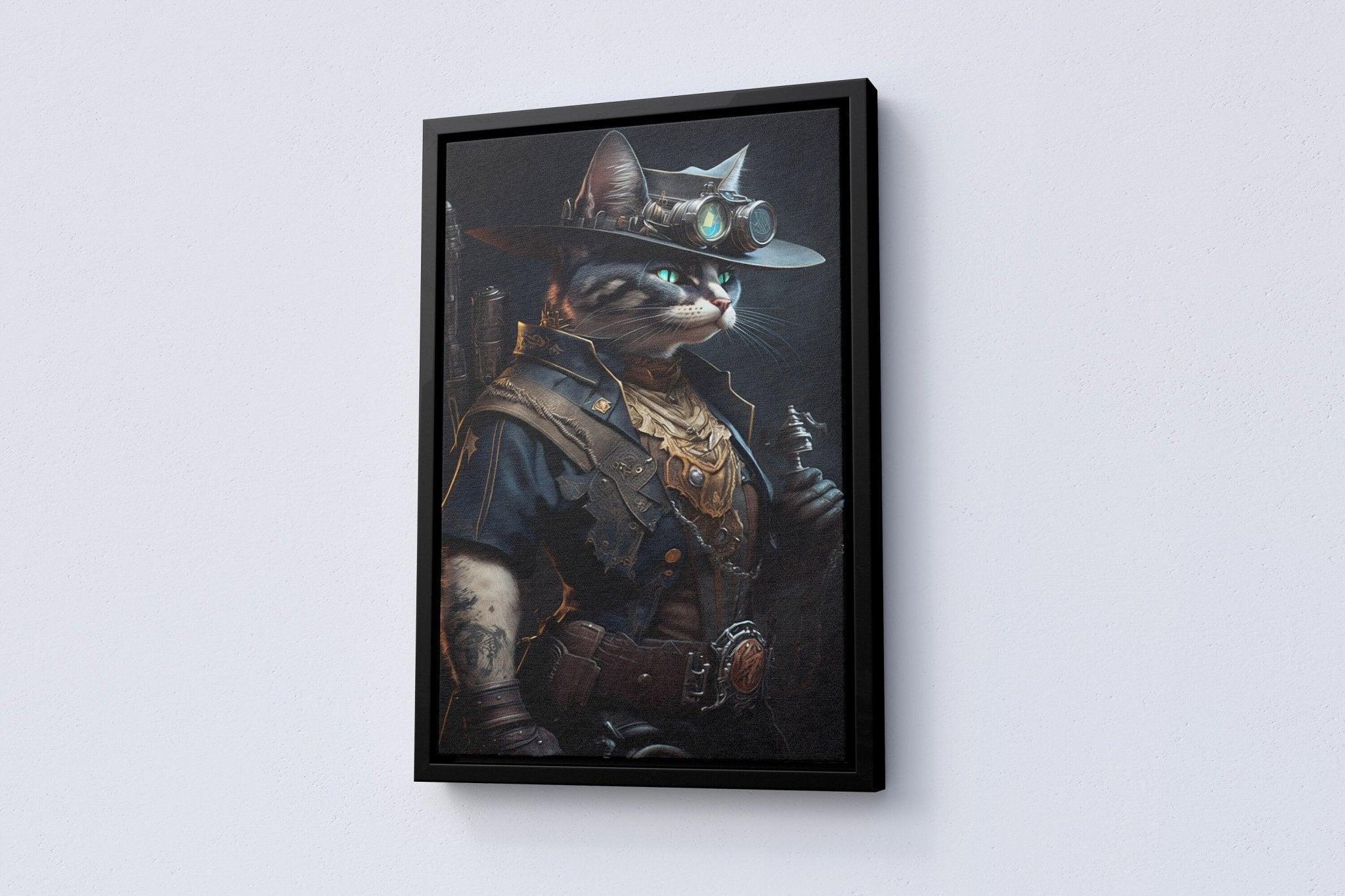 Cat Serial Canvas Poster - Canvasworkshop