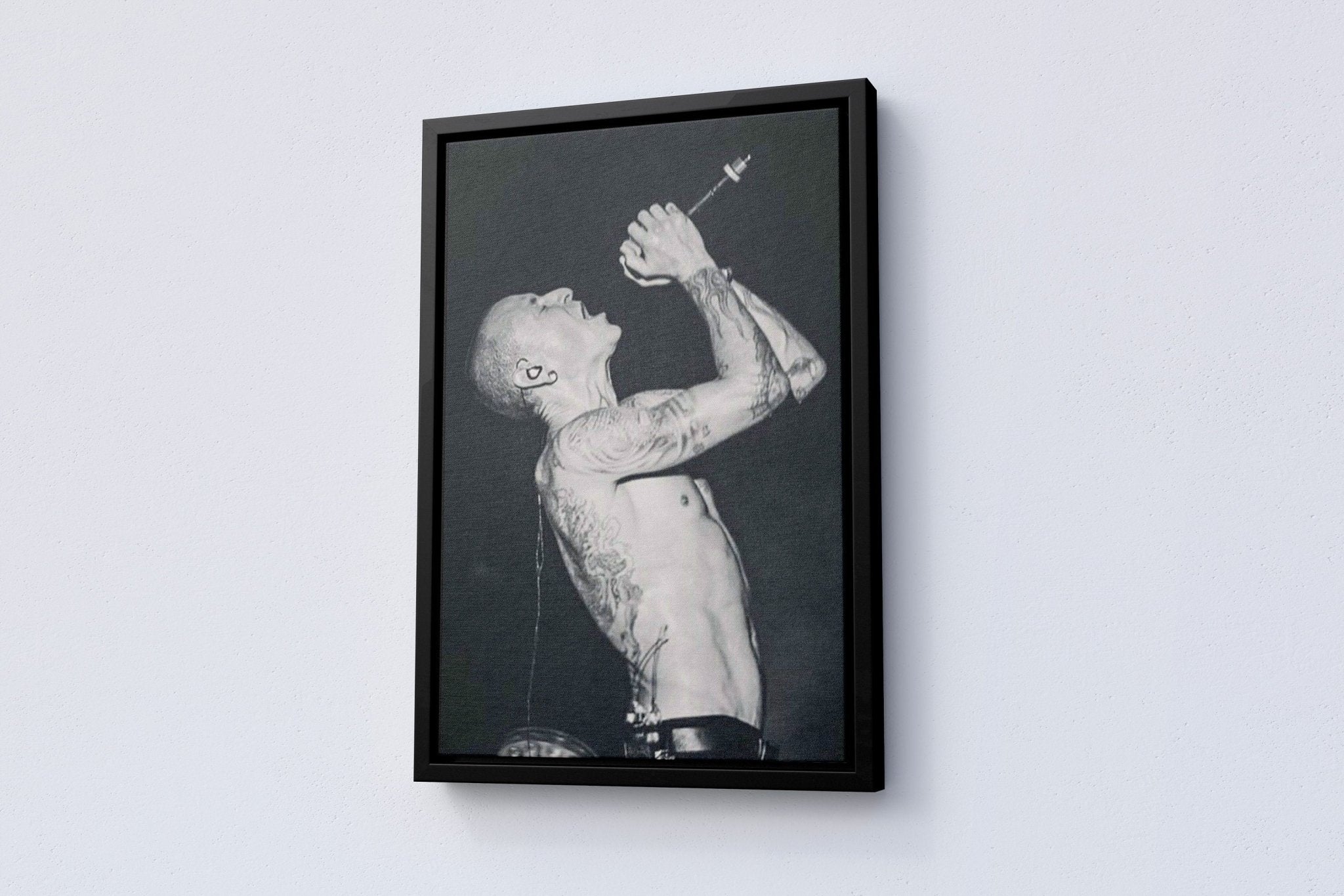 Chester Bennington Canvas Poster - Canvasworkshop