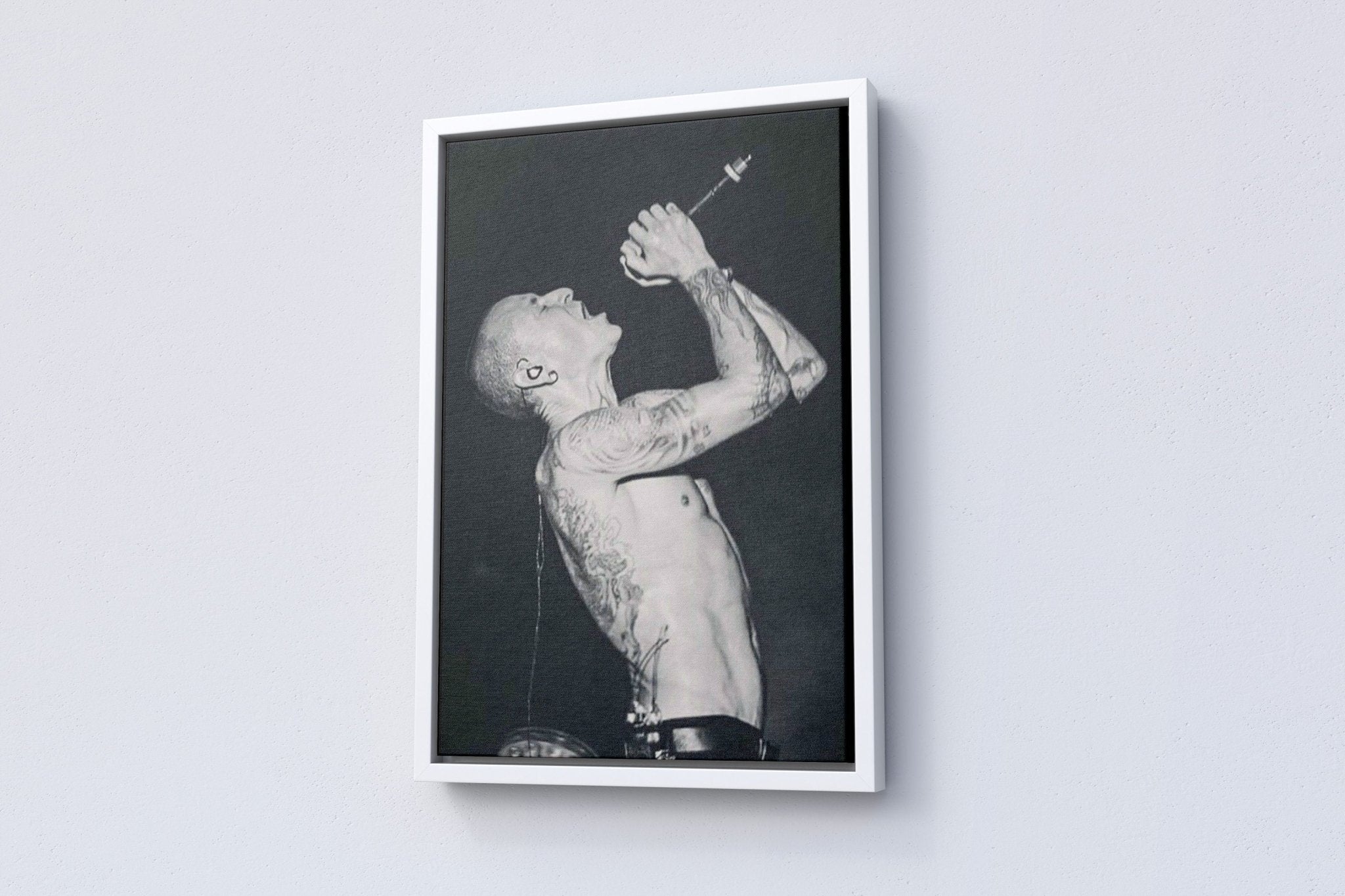 Chester Bennington Canvas Poster - Canvasworkshop