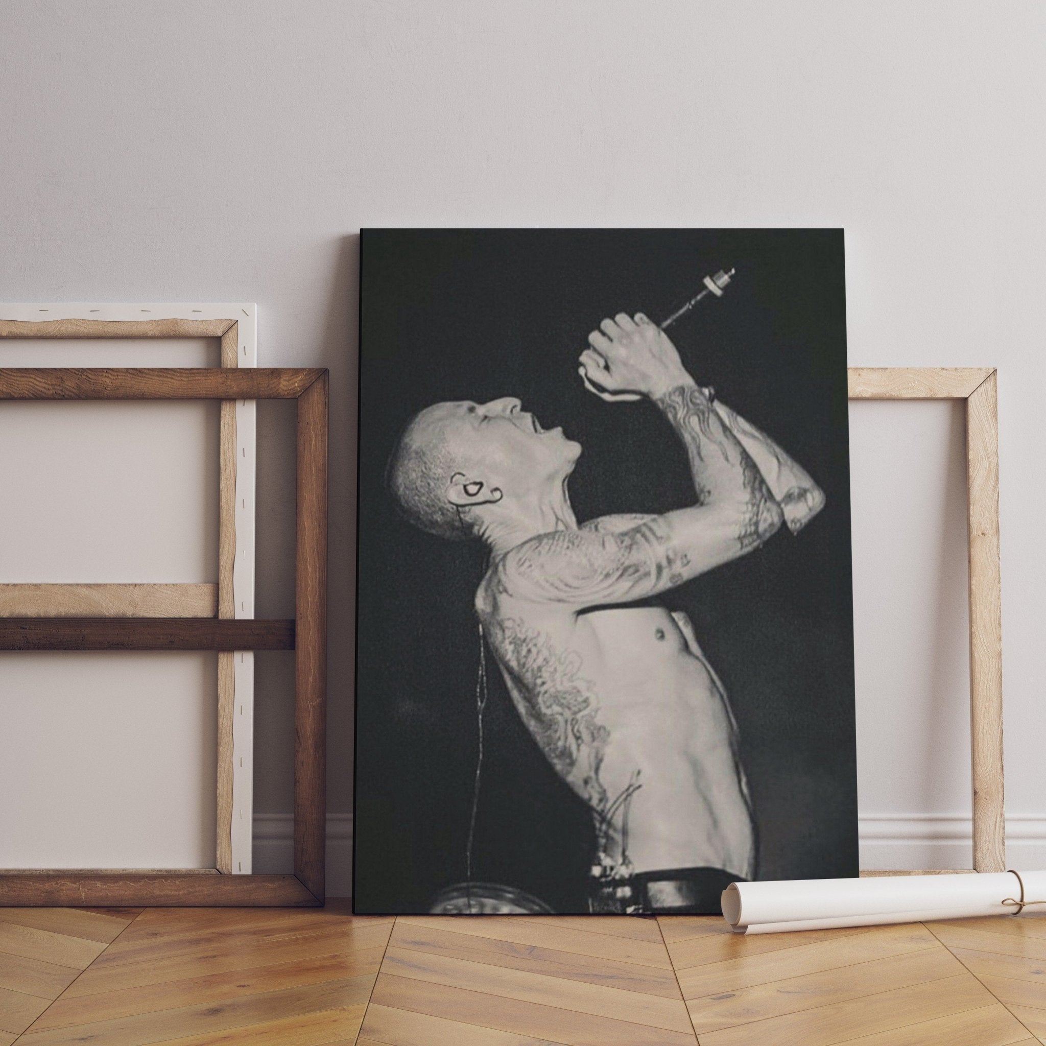 Chester Bennington Canvas Poster - Canvasworkshop
