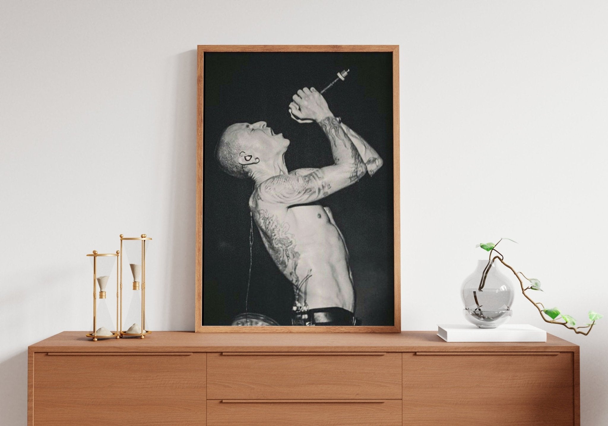 Chester Bennington Canvas Poster - Canvasworkshop
