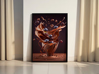Chocolate Canvas Wall Poster - Canvasworkshop