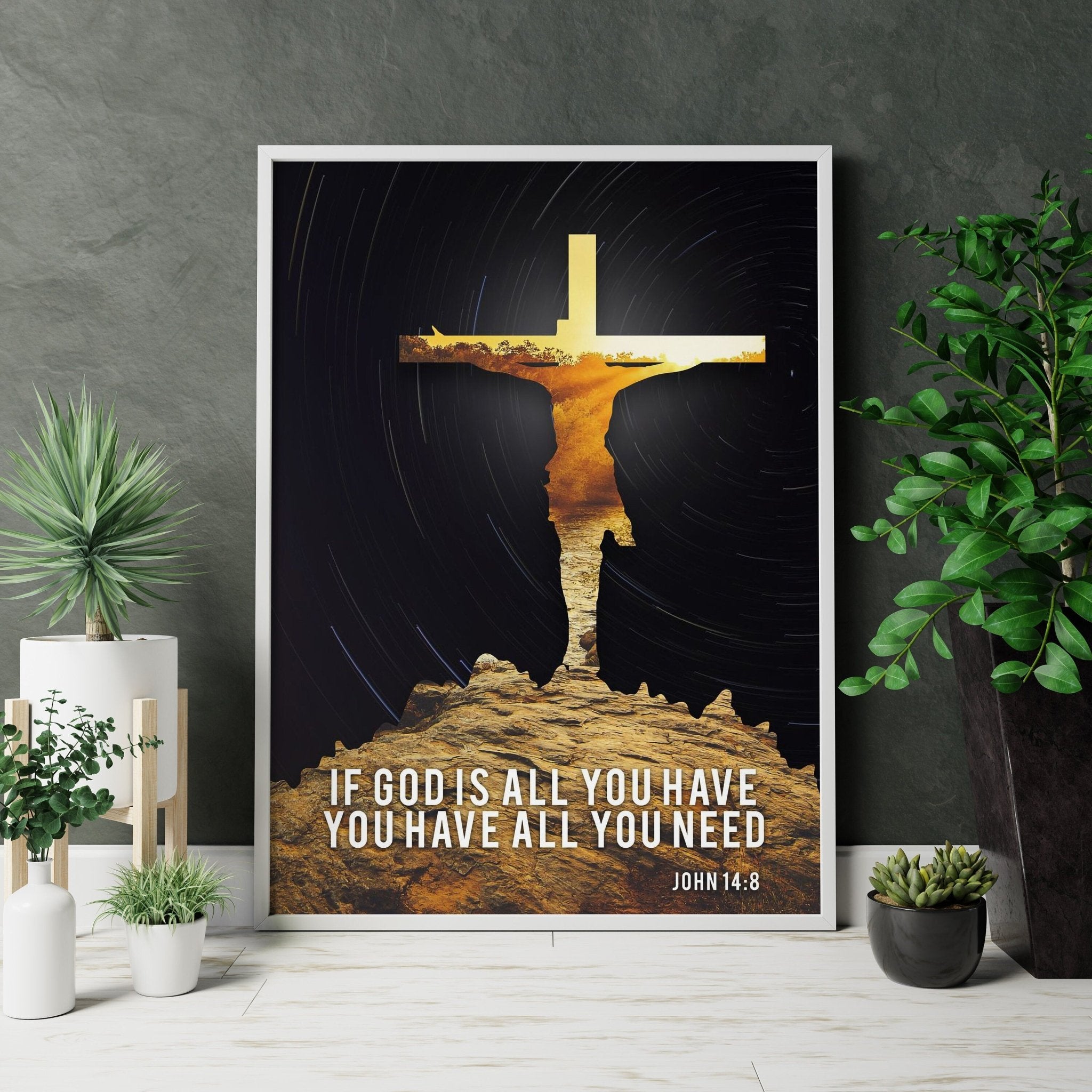 Christian Canvas Wall Decor - Canvasworkshop