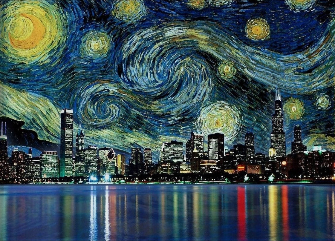 Artwork Cityspaces Canvas Wall Art - Canvasworkshop