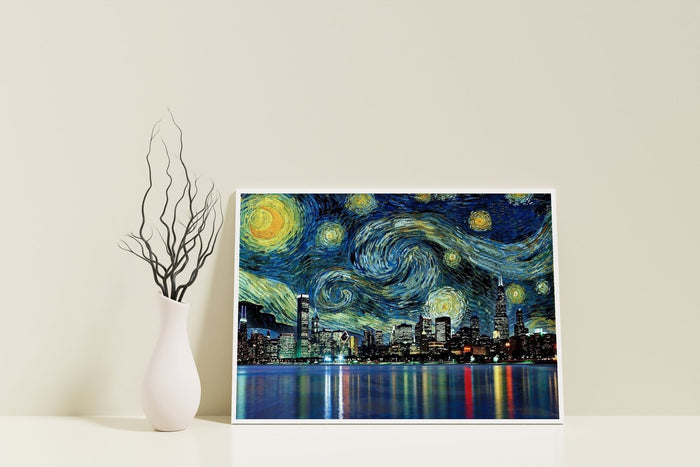 Cityspaces Canvas Poster