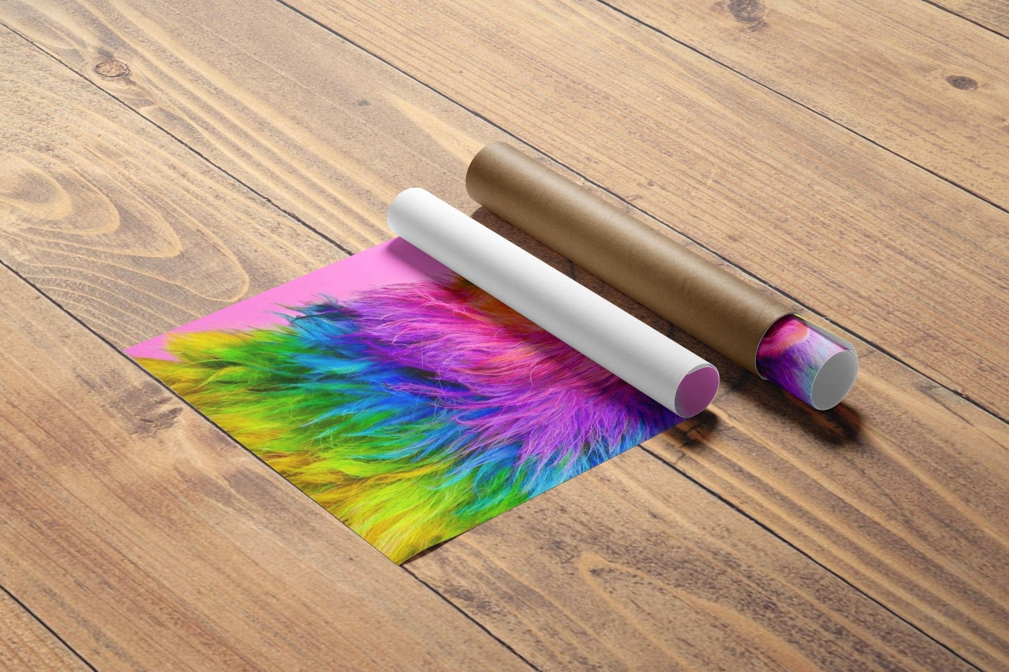 Colourful Lion Canvas Wall Art - Canvasworkshop