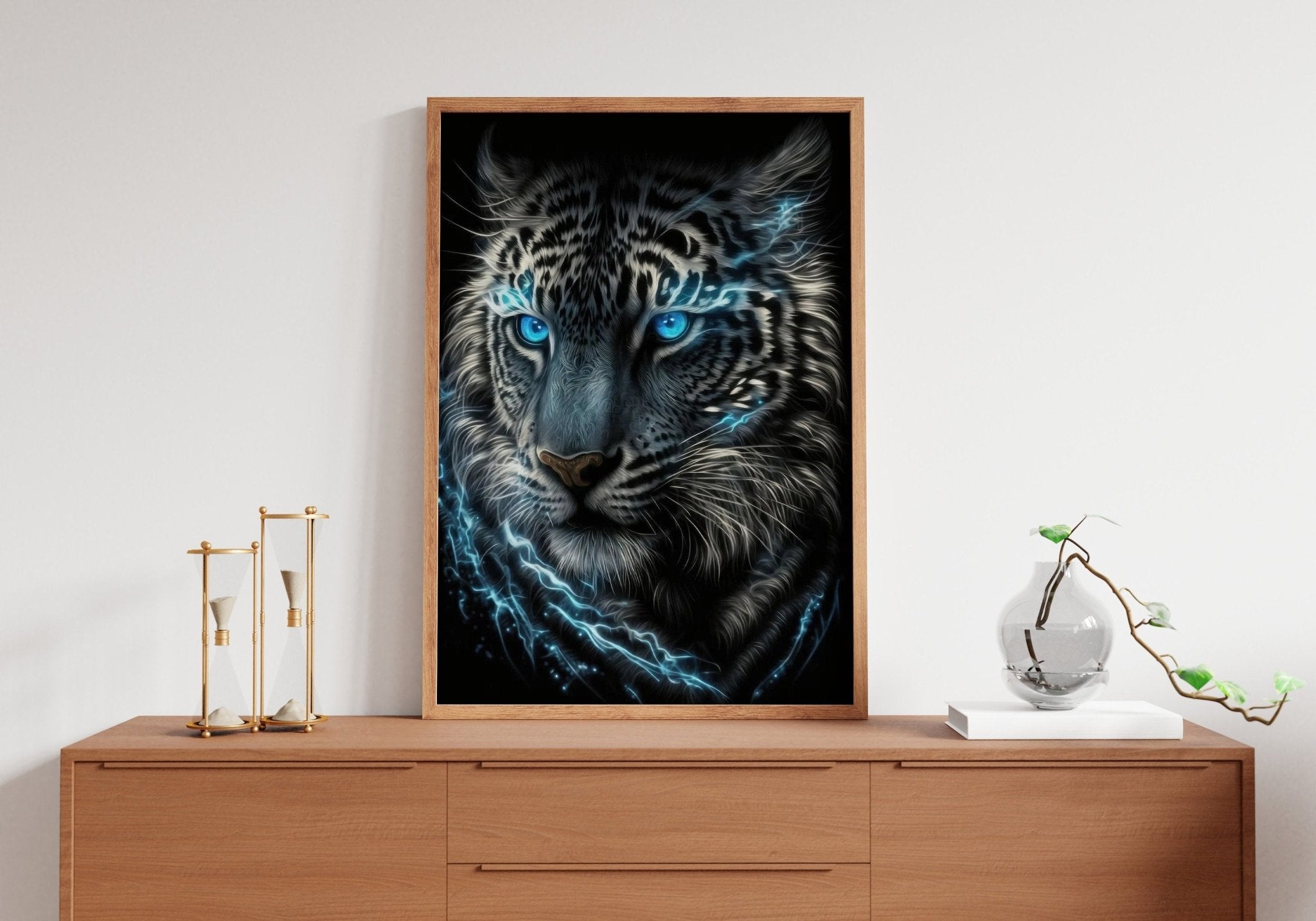 Colourful Lion Canvas Wall Art - Canvasworkshop