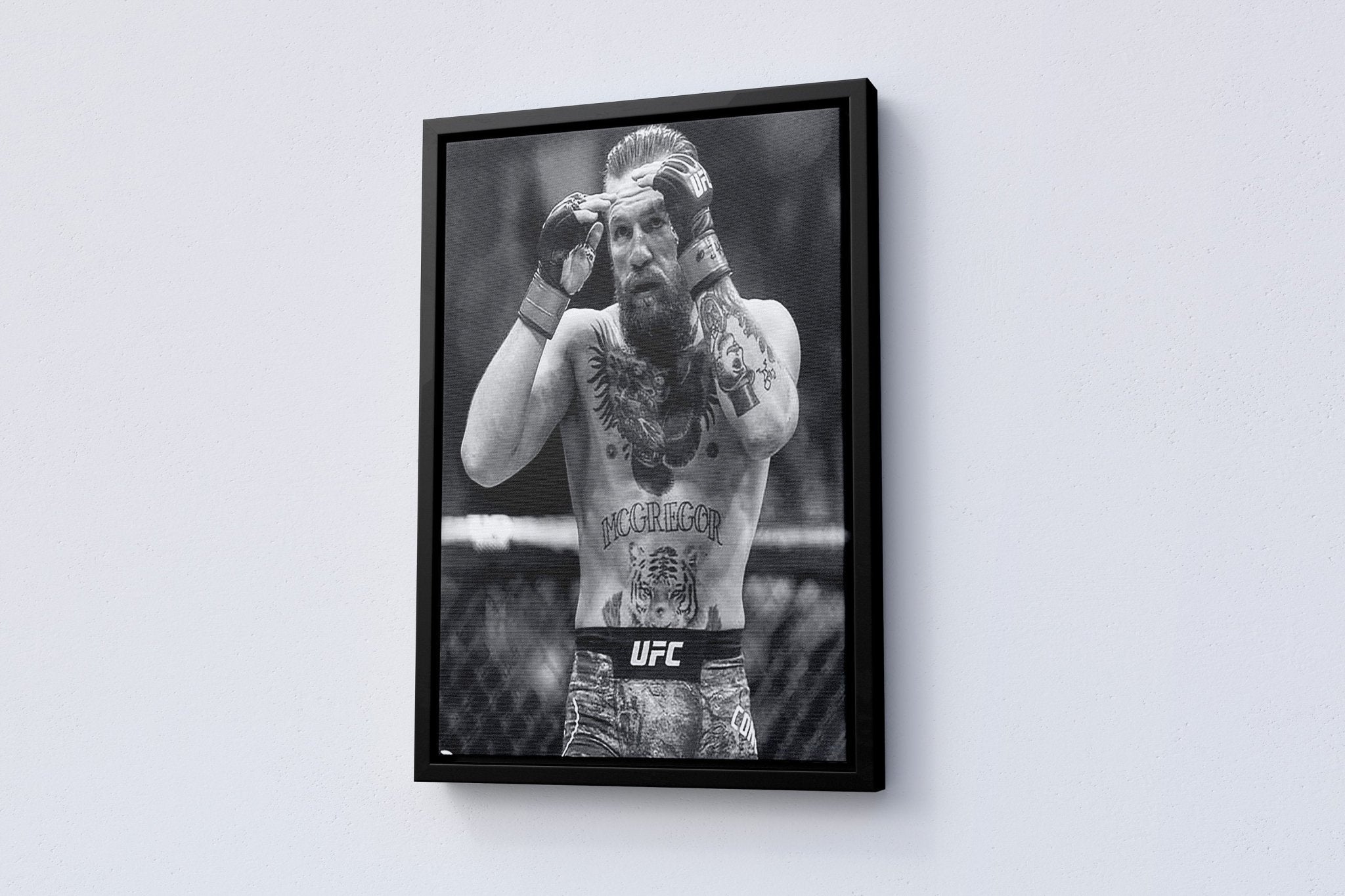 Conor Mcgregor Boxing Poster Canvas - Canvasworkshop