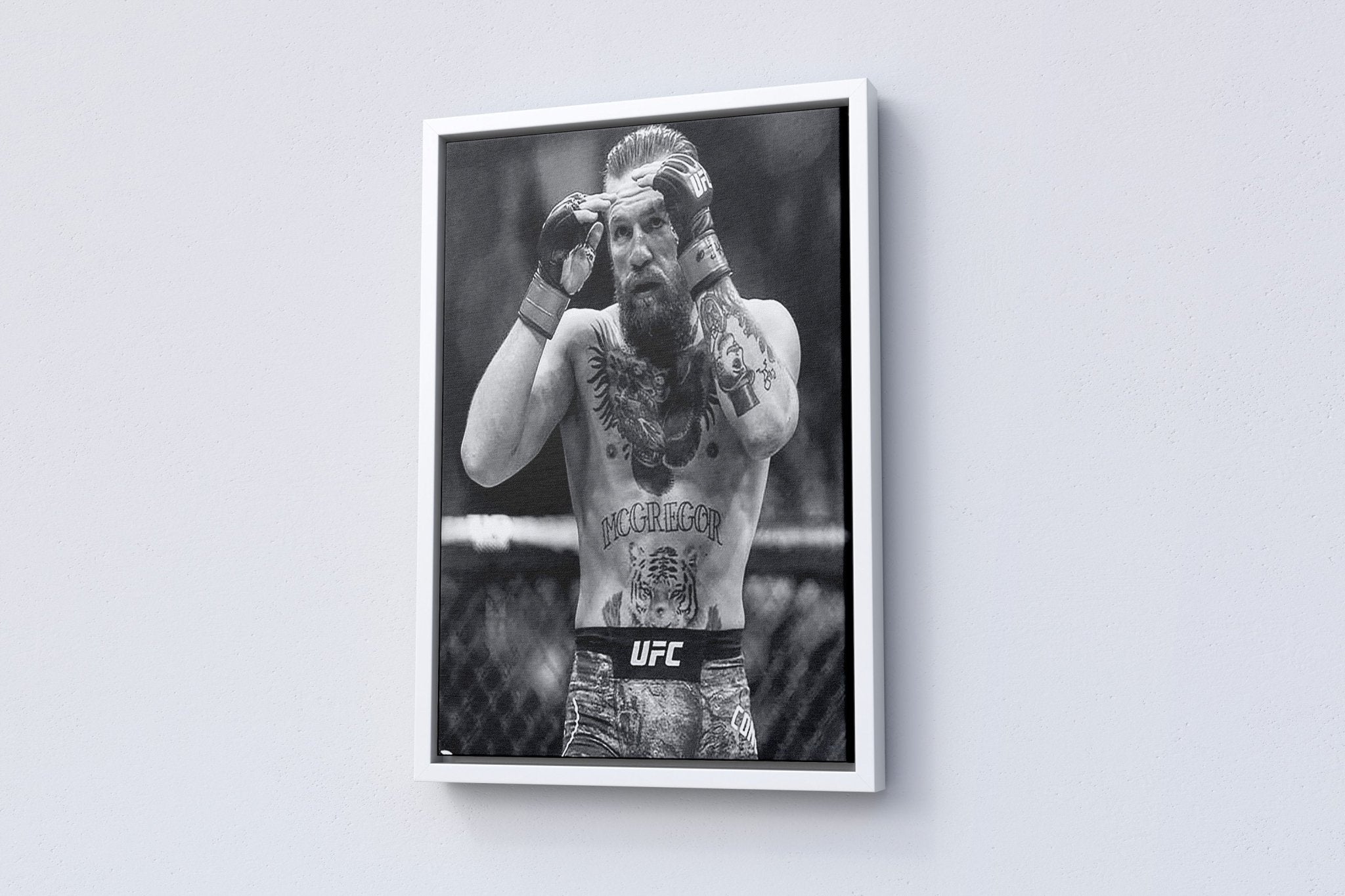 Conor Mcgregor Boxing Poster Canvas - Canvasworkshop