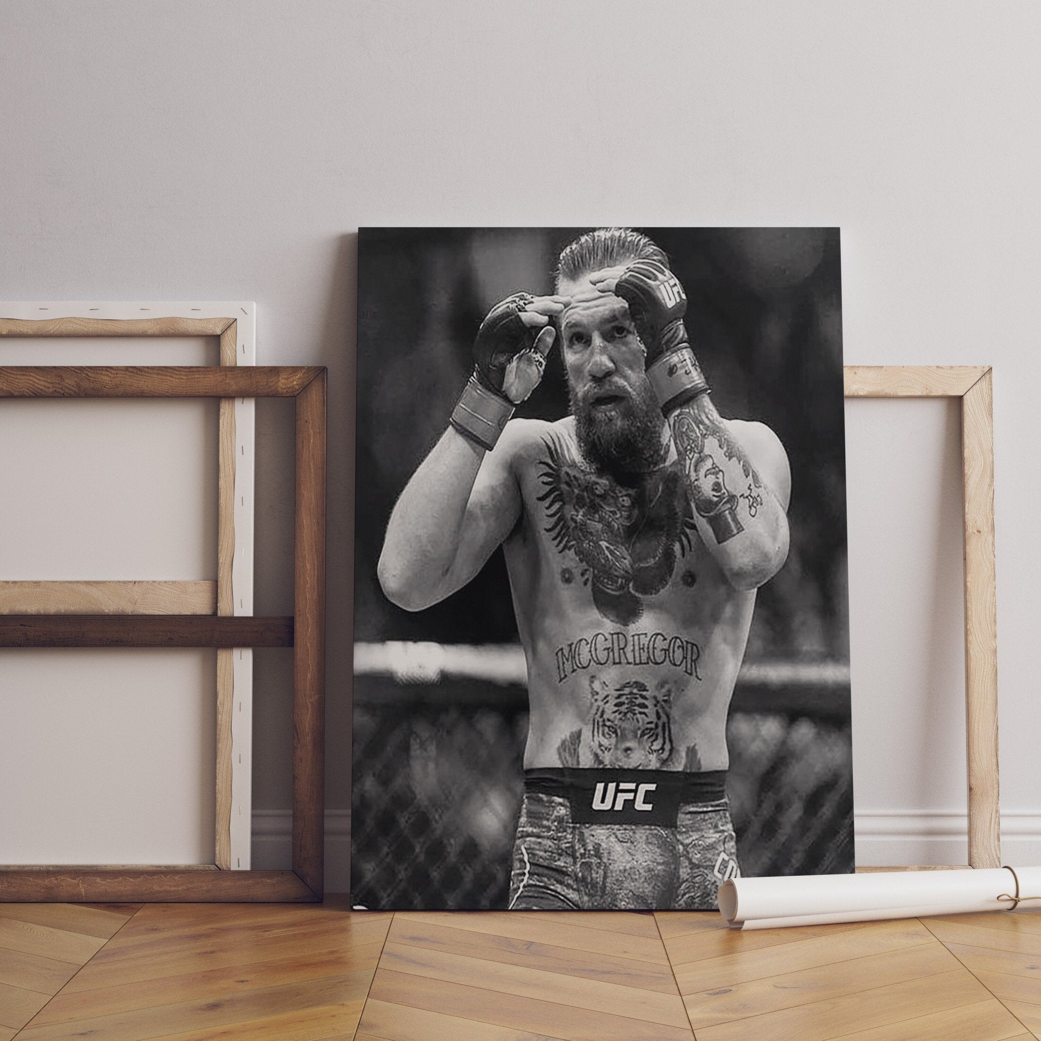 Conor Mcgregor Boxing Poster Canvas - Canvasworkshop