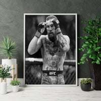 Conor Mcgregor Boxing Poster Canvas - Canvasworkshop