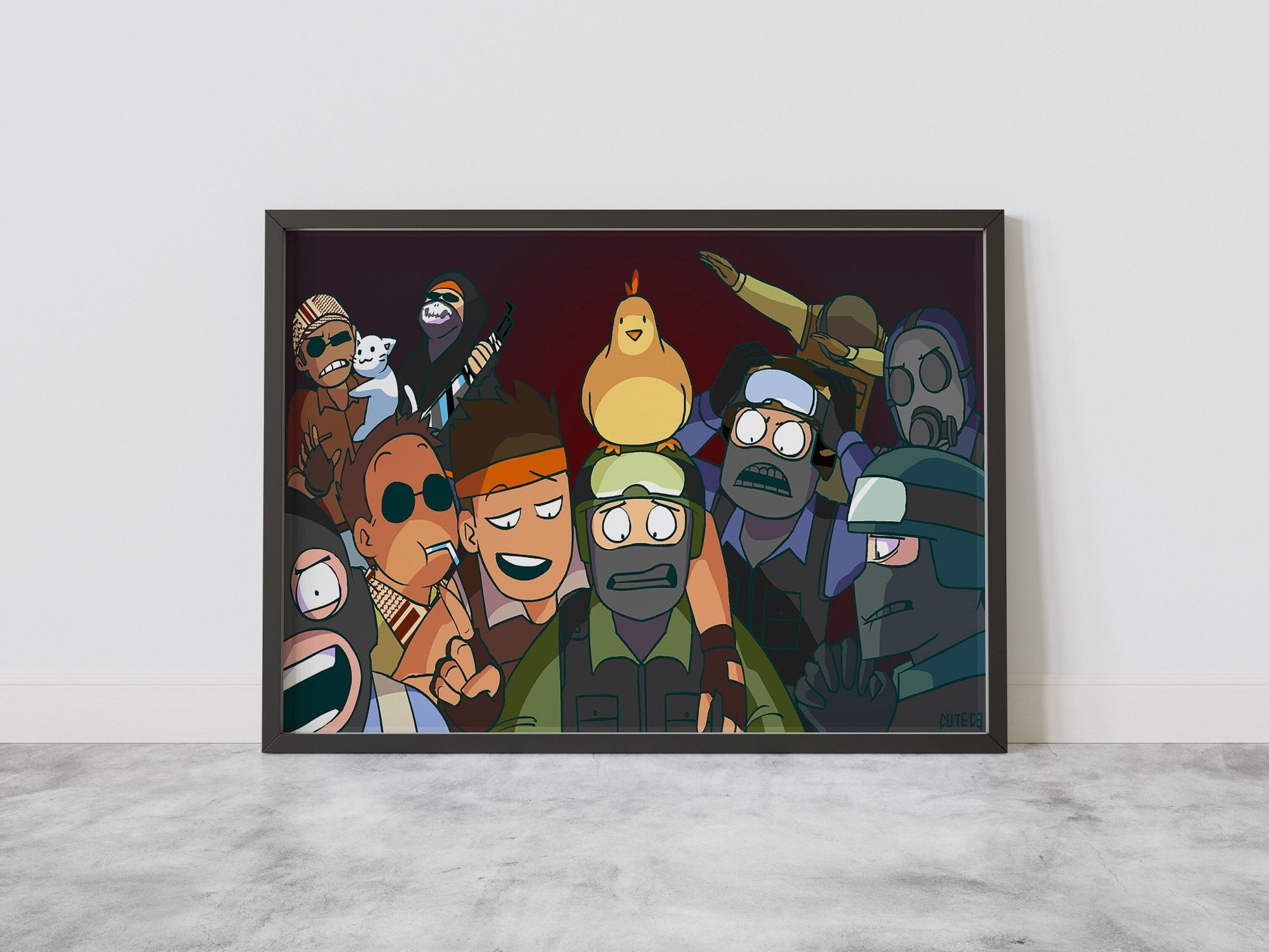 Counter Strike Global Offensive 2 Canvas Poster - Canvasworkshop