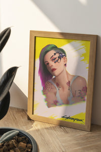 Cyberpunk 2077 Canvas Wall Art - Canvasworkshop