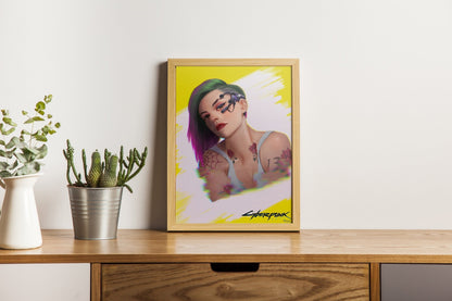 Cyberpunk 2077 Canvas Wall Art - Canvasworkshop