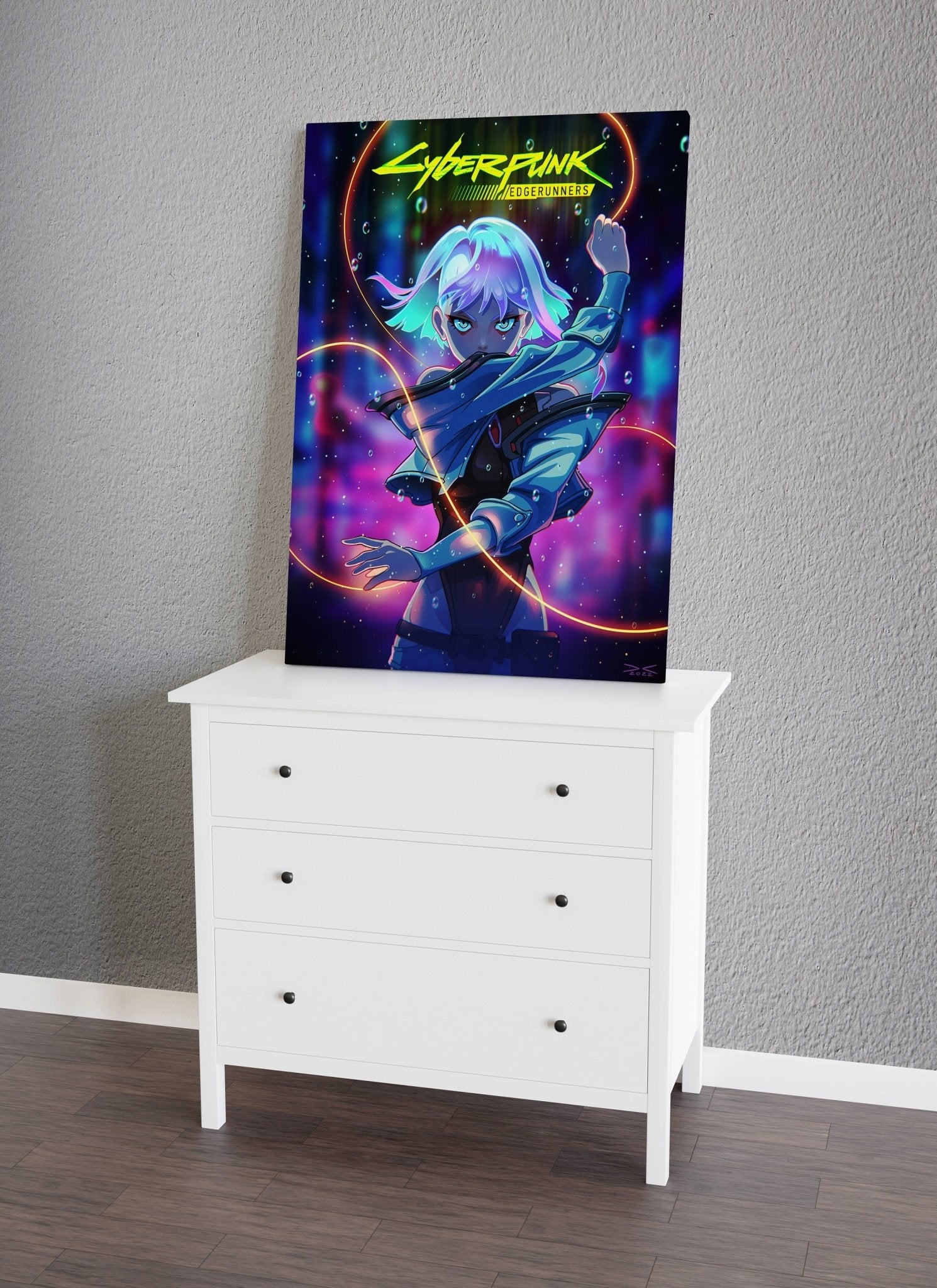Cyberpunk Edgeruners Canvas Poster - Canvasworkshop