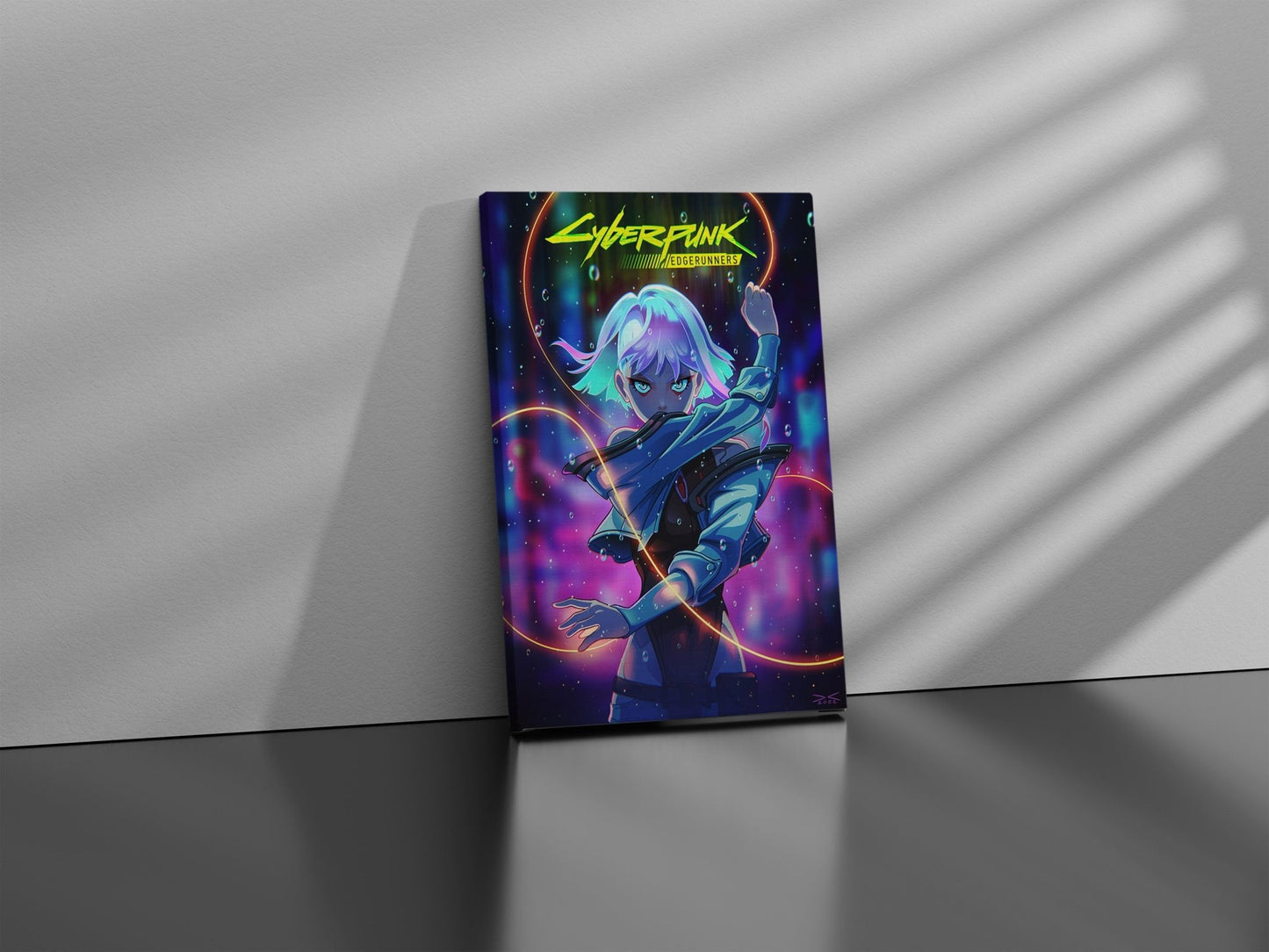 Cyberpunk Edgeruners Canvas Poster - Canvasworkshop