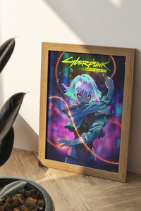 Cyberpunk Edgeruners Canvas Poster - Canvasworkshop
