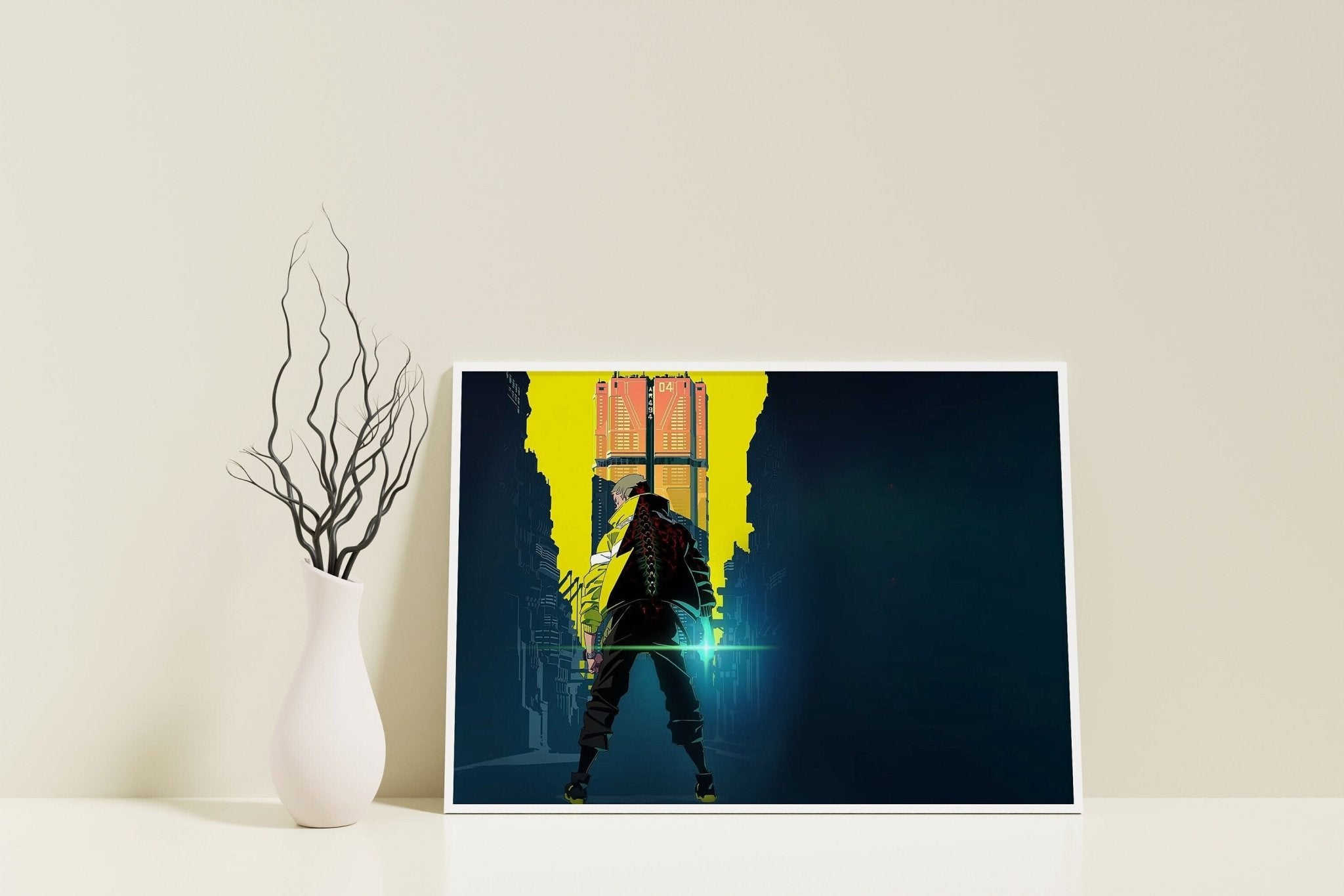 Cyberpunk Game Canvas Poster - Canvasworkshop