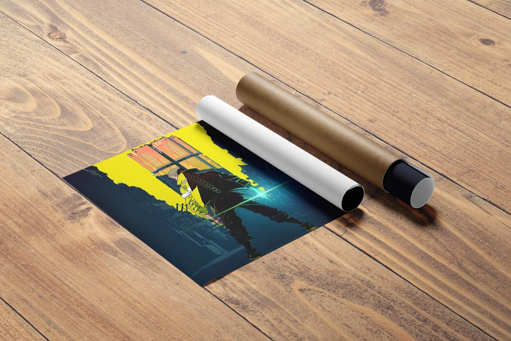 Cyberpunk Game Canvas Poster - Canvasworkshop
