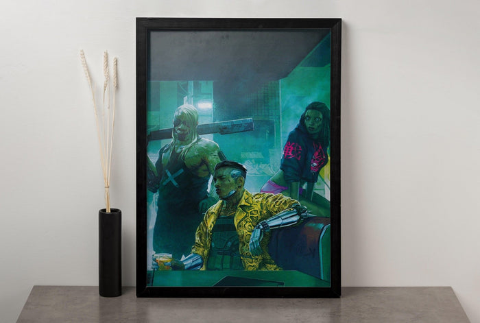 Cyberpunk Phantom Liberty Leinwandposter