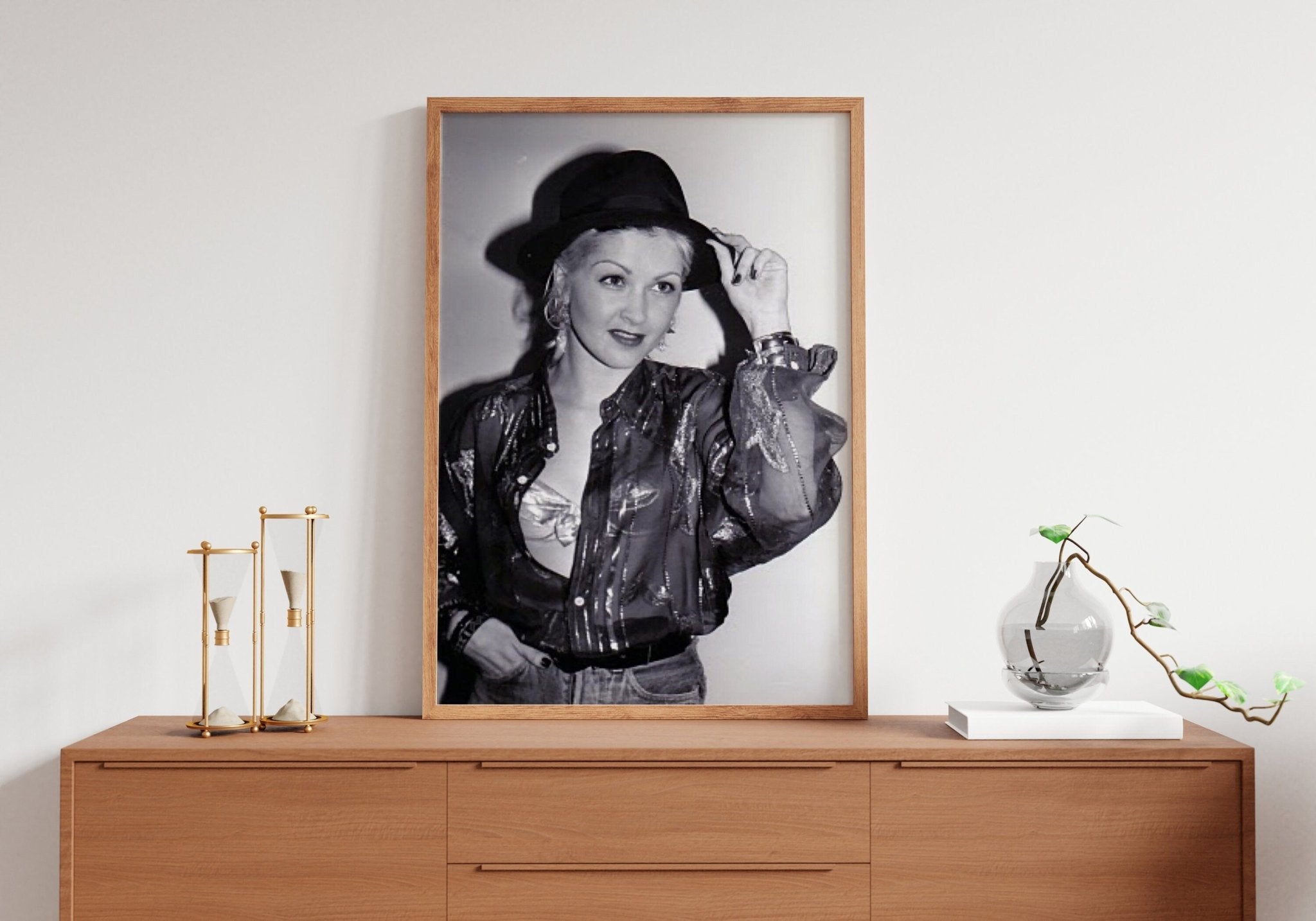 Cyndi Lauper Canvas Poster - Canvasworkshop