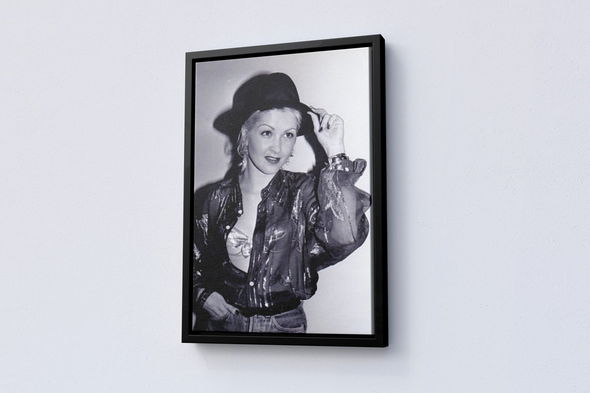 Cyndi Lauper Canvas Poster - Canvasworkshop