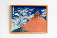 Japanese Art Hokusai Canvas Wall Decor Ukiyo-e Masterpieces – From Lilies to Majestic Fuji Scenes